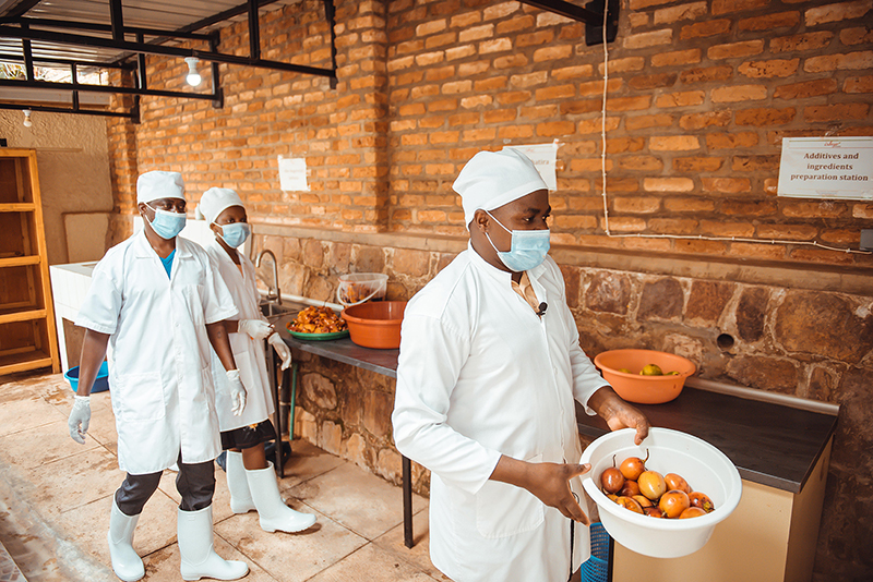 Ishyo Foods fresh fruit jams using local Rwandan produce