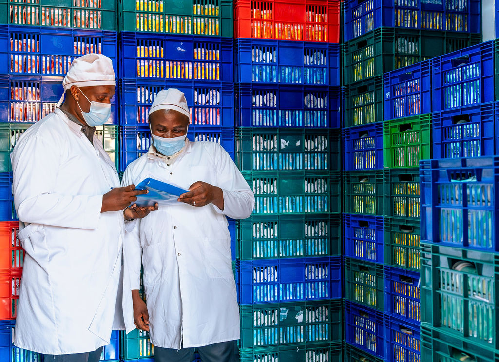Inside the Ishyo Foods yoghurt and jam production facility