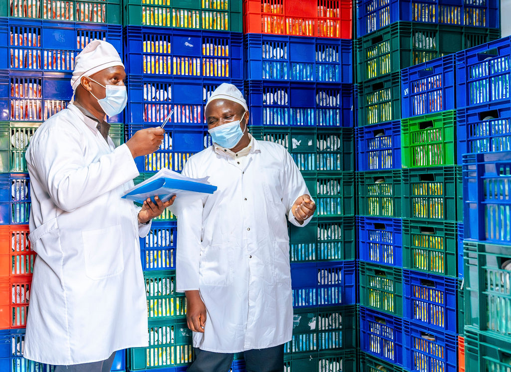 Inside the Ishyo Foods yoghurt and jam production facility
