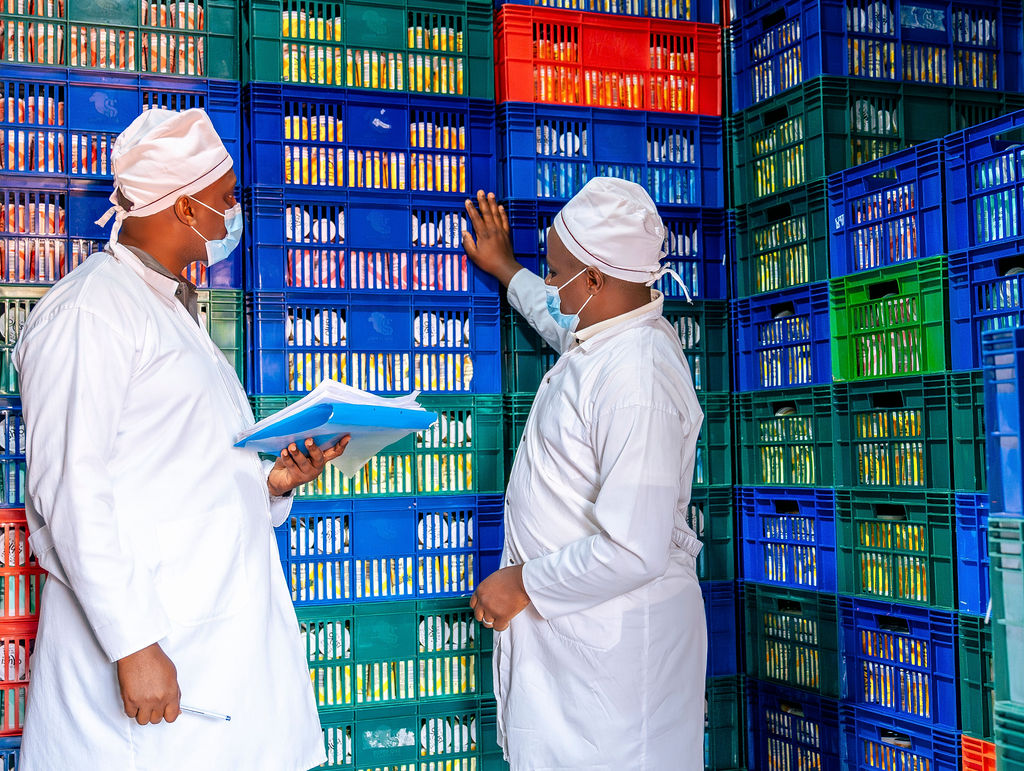 Inside the Ishyo Foods yoghurt and jam production facility